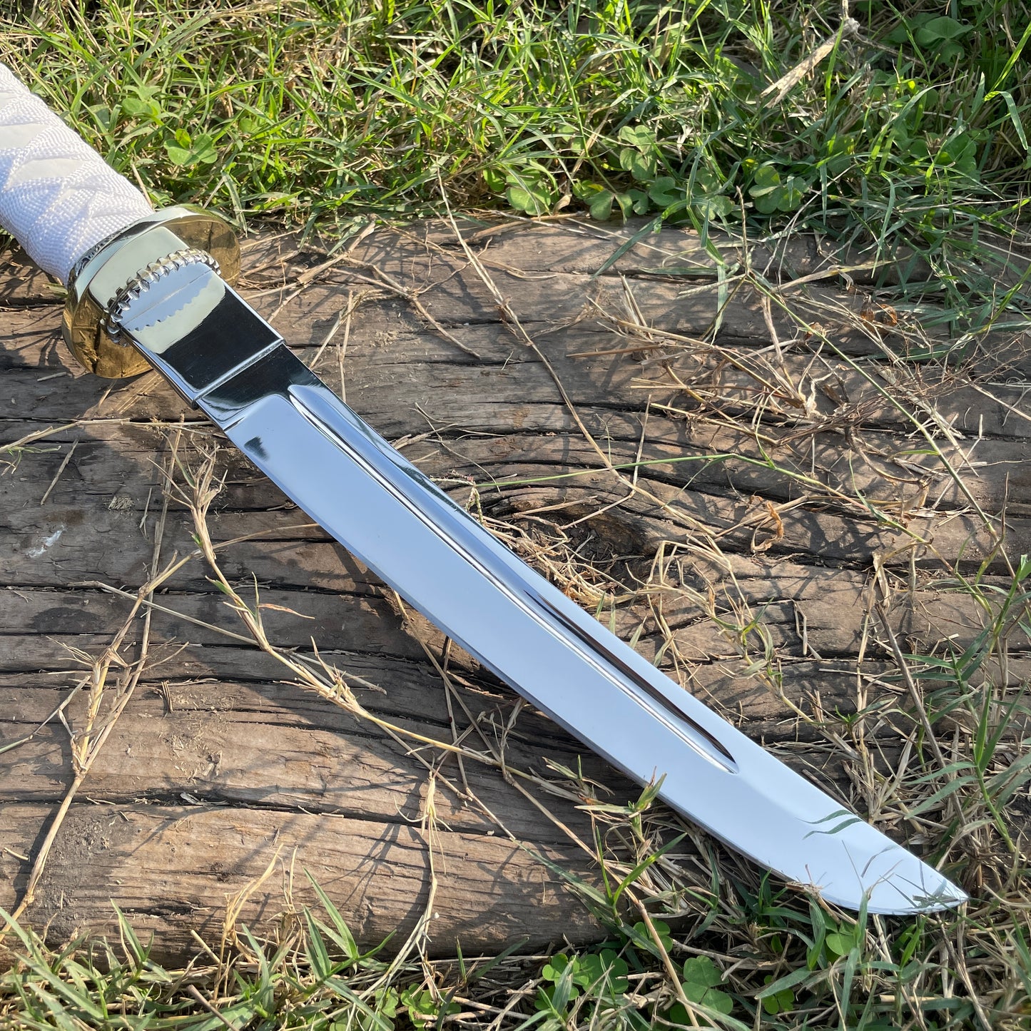 Custom 18" Japanese Tanto Knife, Premium Tactical Hunter Knife