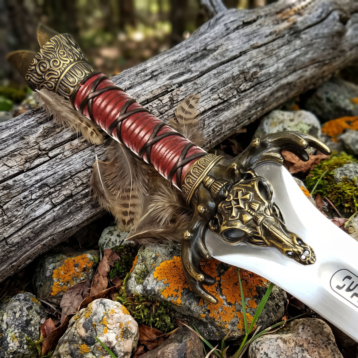 Barbarian display sword full product view