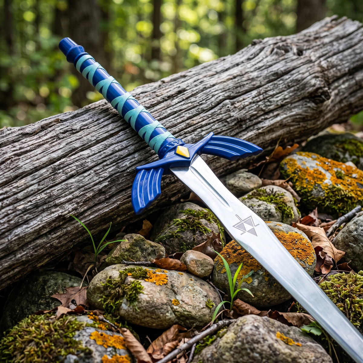 Steel fantasy sword side profile