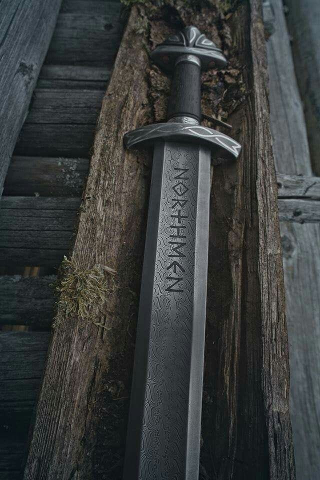Handmade Damascus Steel Viking Sword, Northmen Sword, Medieval Viking Sword, Christmas Gift