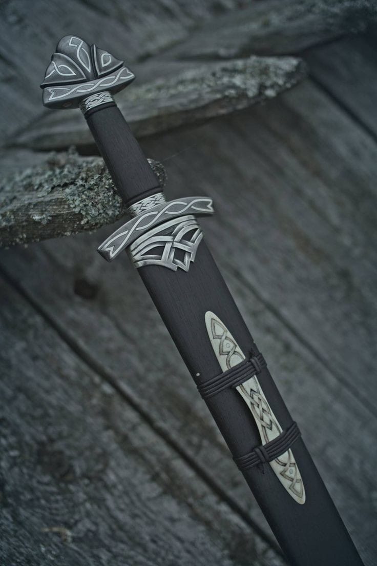 Handmade Damascus Steel Viking Sword, Northmen Sword, Medieval Viking Sword, Christmas Gift