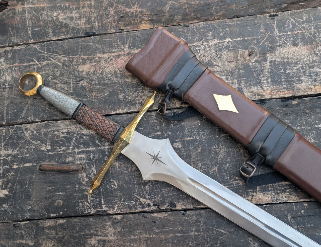 Handmade Fallen Star Longsword, Fantasy Cosplay Sword