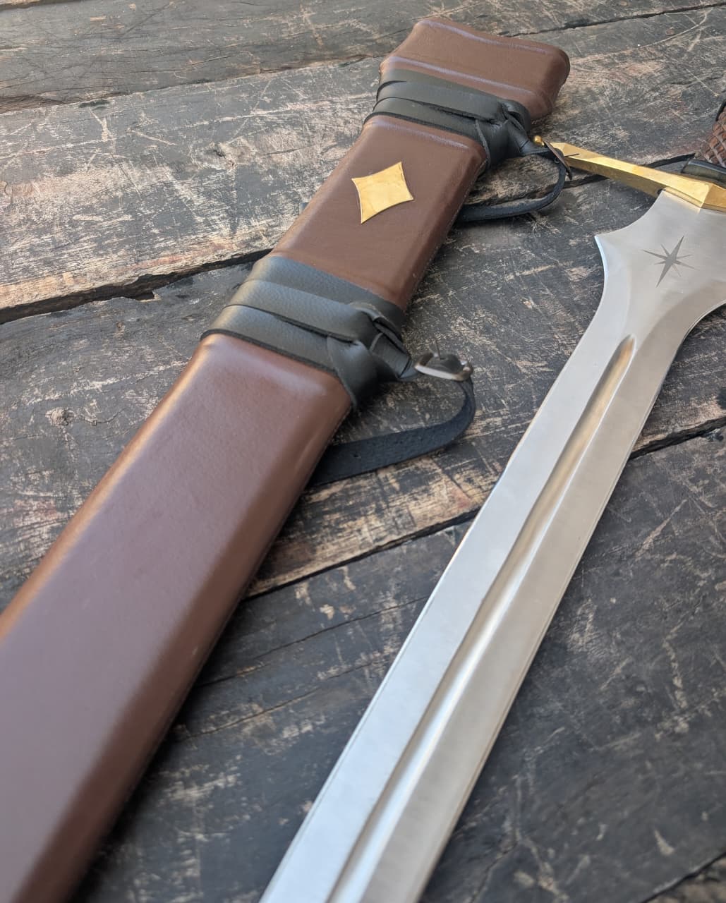 Handmade Fallen Star Longsword, Fantasy Cosplay Sword