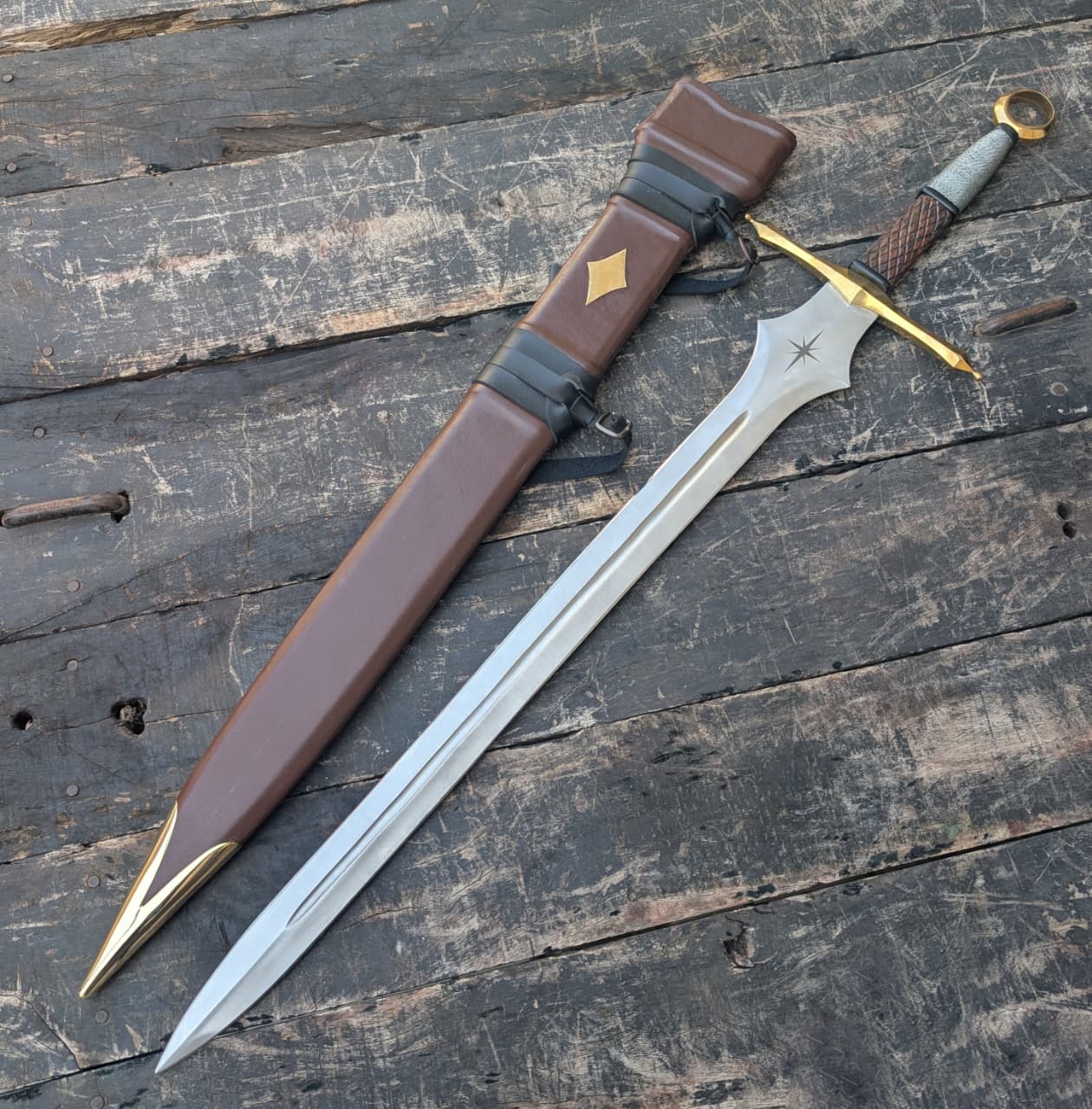 Handmade Fallen Star Longsword, Fantasy Cosplay Sword