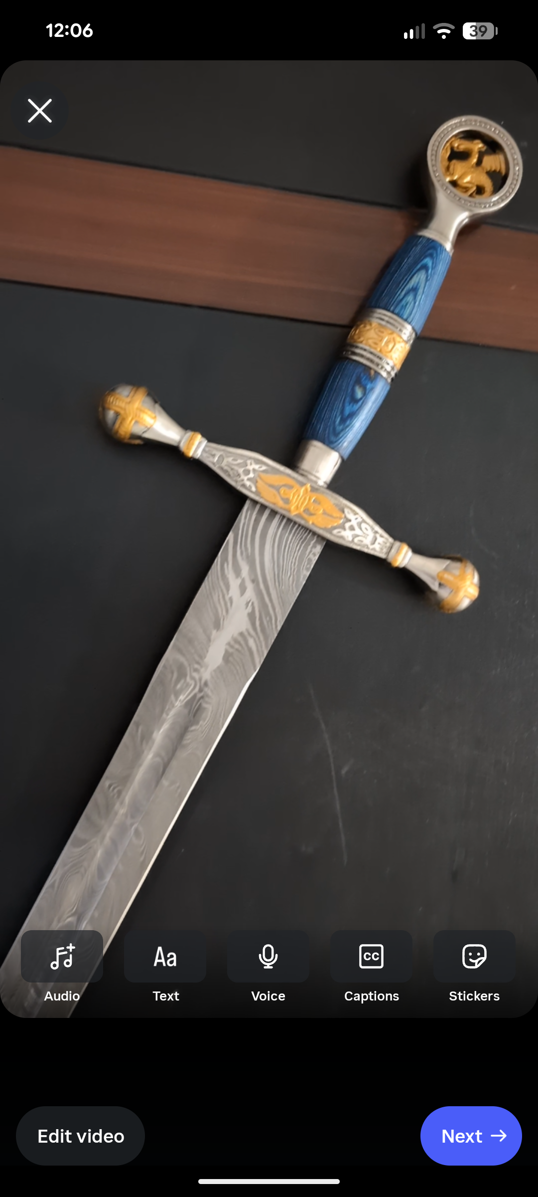 Saint George Ascalon Dragon Slayer Replica
