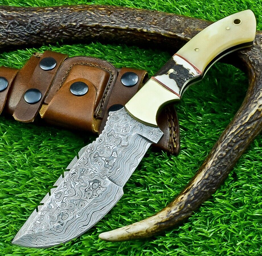 Damascus Bowie Knife