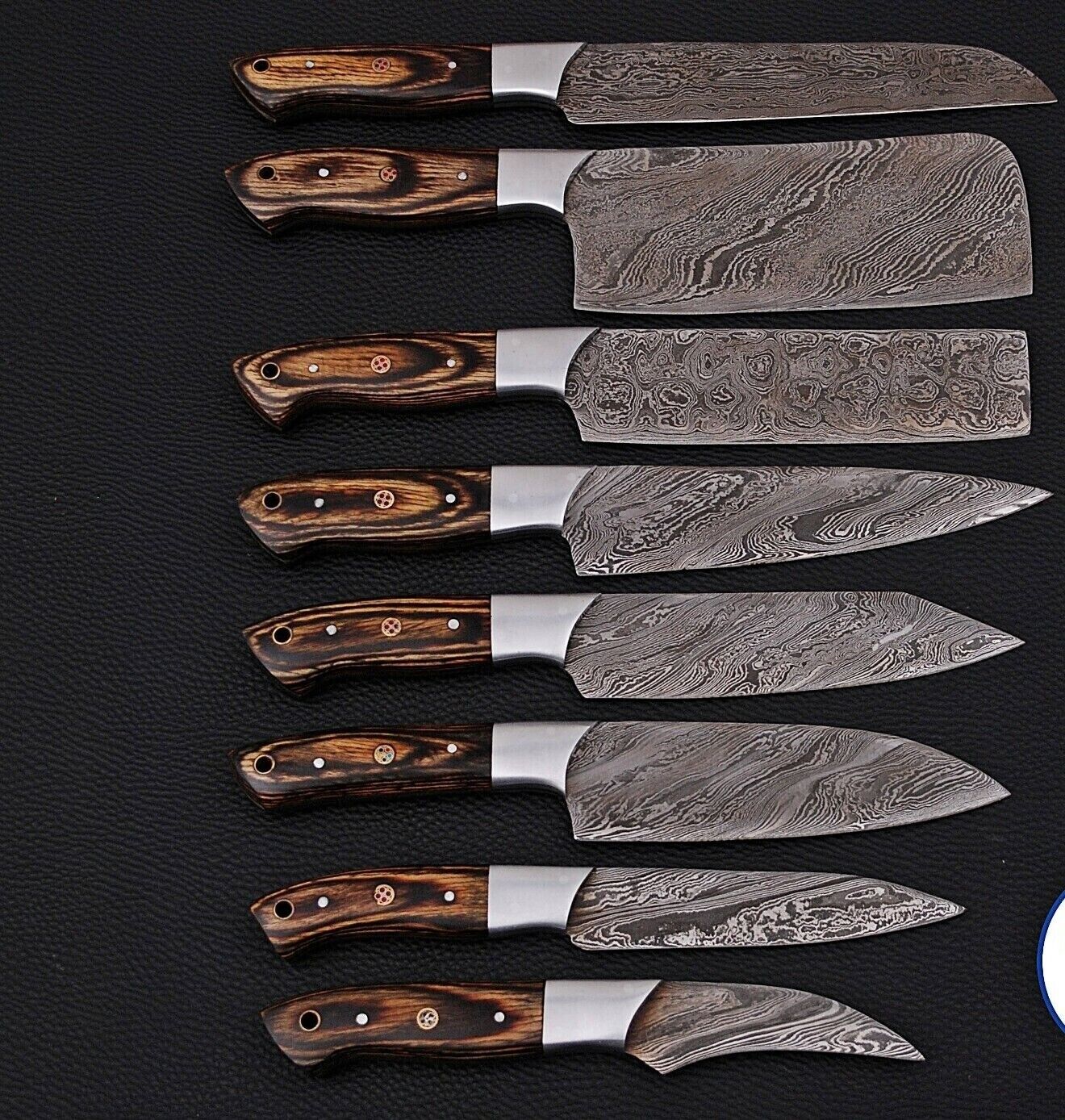 s-l1600-28.jpg Damascus Steel Kitchen Chef Knife Set