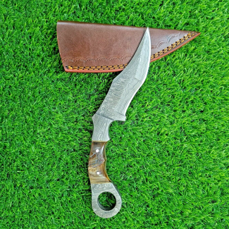 Damascus Steel Throwing Knife