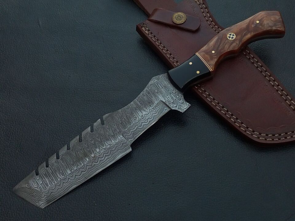 Damascus Steel Tracker Knife