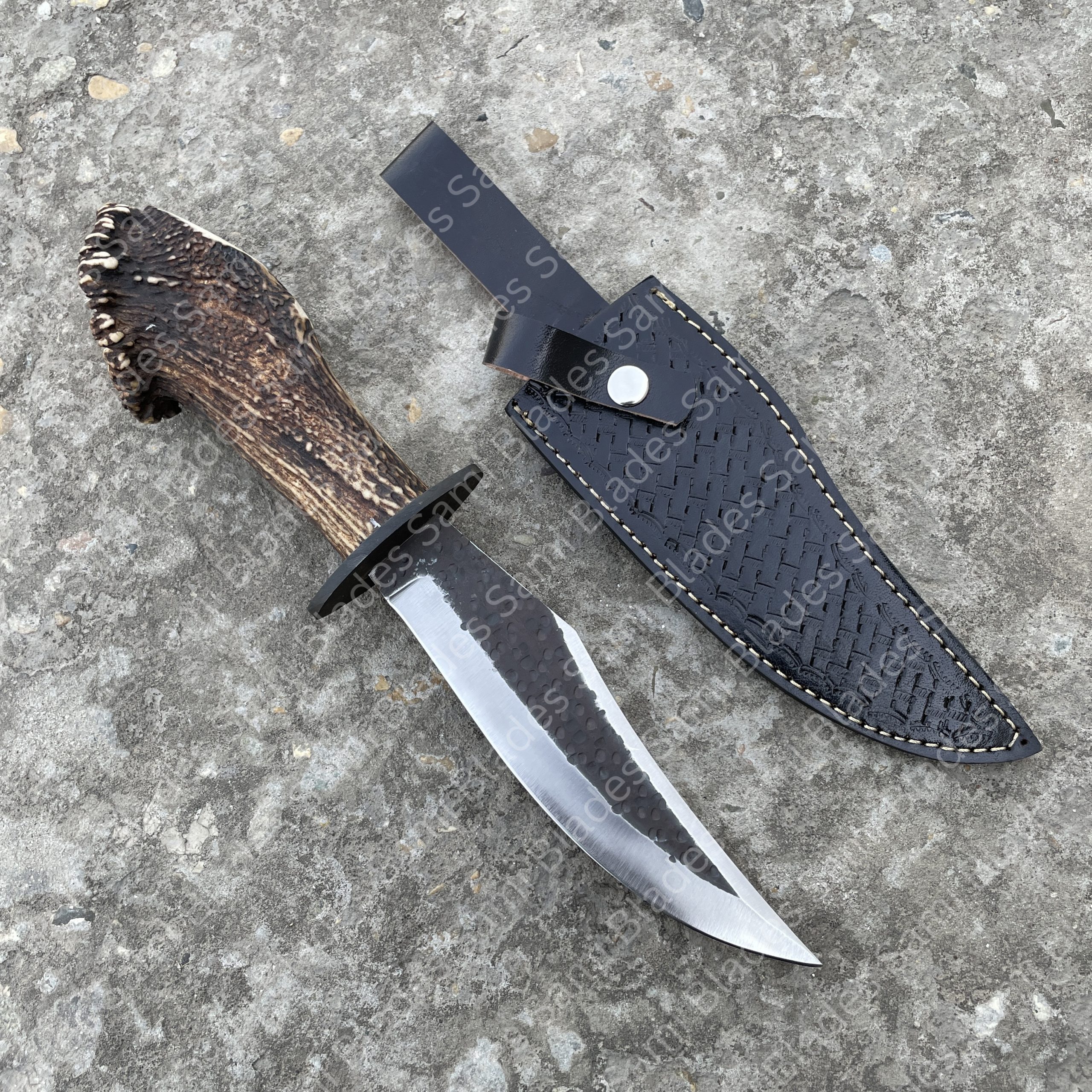 Crown Stag Bowie Knife