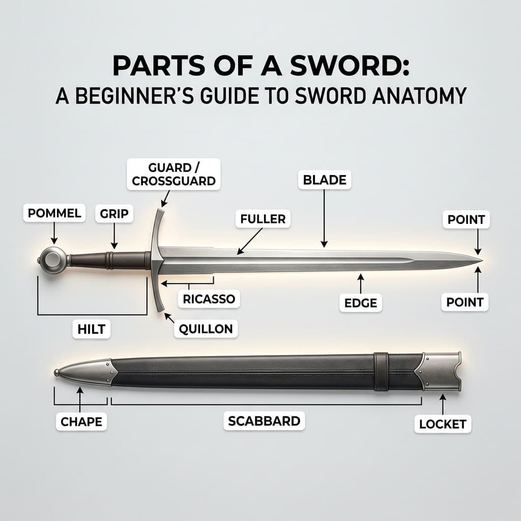parts of a sword​