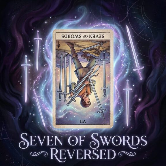 seven of swords reversed