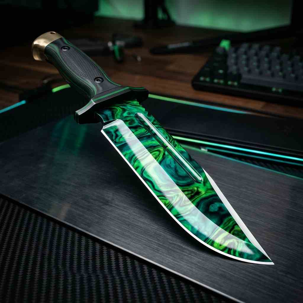 bowie knife gamma doppler