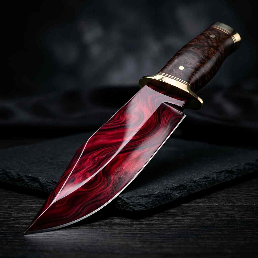 Bowie Knife Ruby