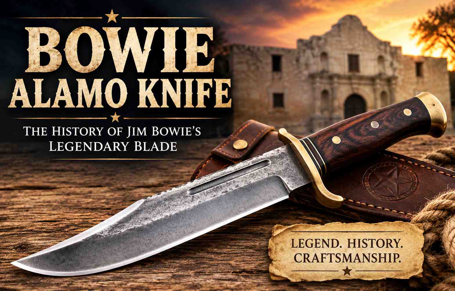 bowie alamo knife